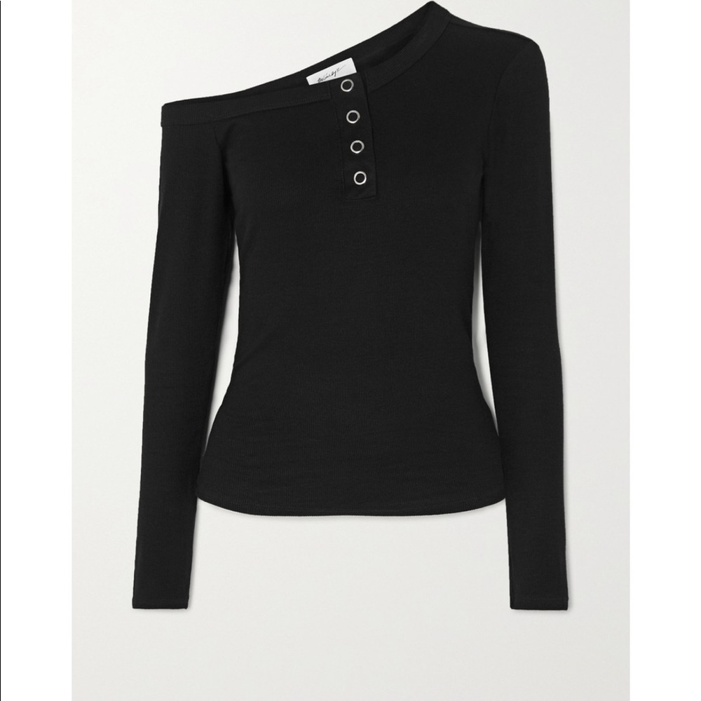 THE LINE BY K BLACK LONG SLEEVE SIZE SMALL NEW